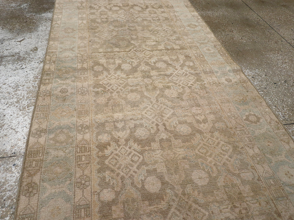 Vintage Persian Malayer Runner, No.32669 - Staging