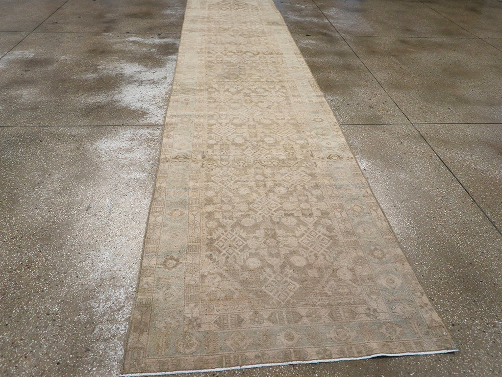 Vintage Persian Malayer Runner, No.32669 - Staging