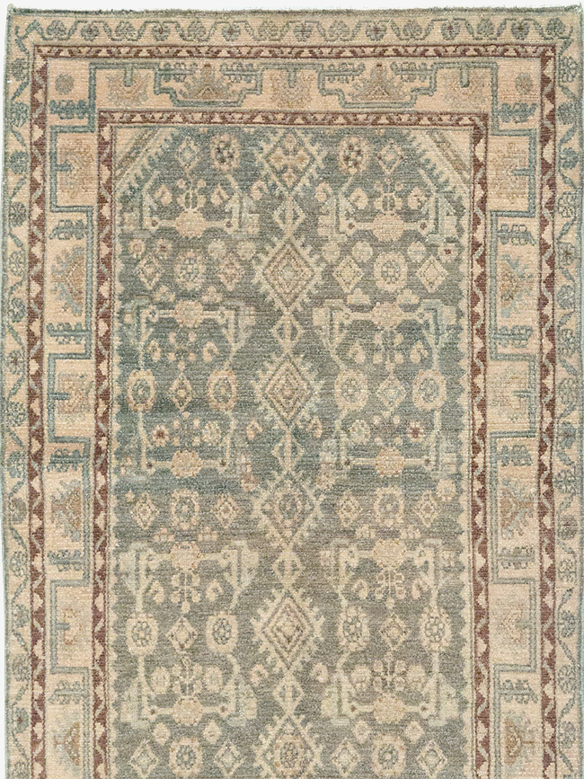 Vintage Persian Malayer Runner, No.32671 - Staging