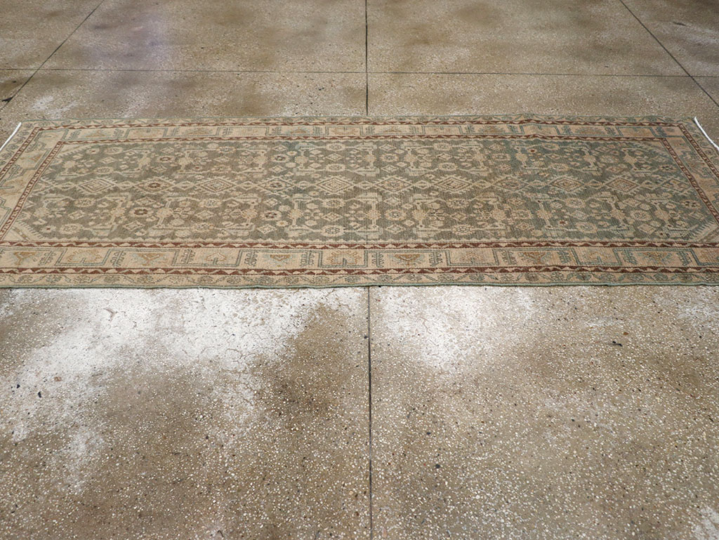 Vintage Persian Malayer Runner, No.32671 - Staging