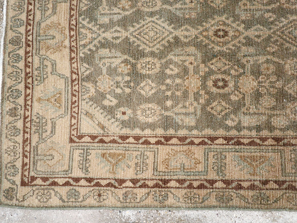 Vintage Persian Malayer Runner, No.32671 - Staging