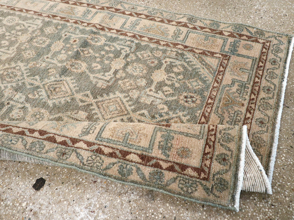Vintage Persian Malayer Runner, No.32671 - Staging