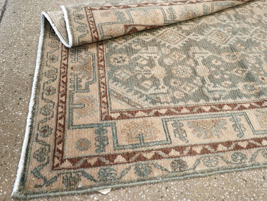 Vintage Persian Malayer Runner, No.32671 - Staging