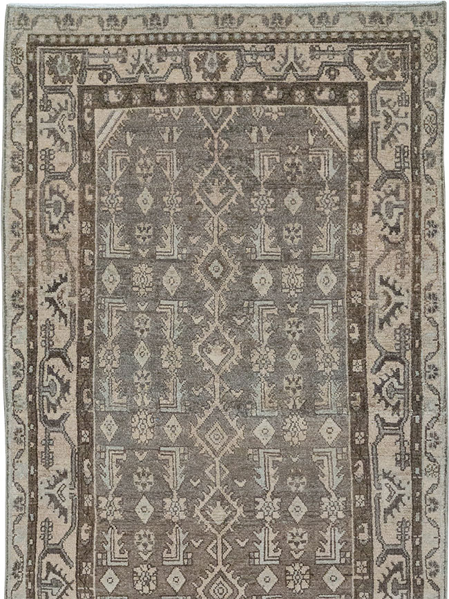 Vintage Persian Malayer Runner (Pair: 1 of 2), No.32672 - Staging