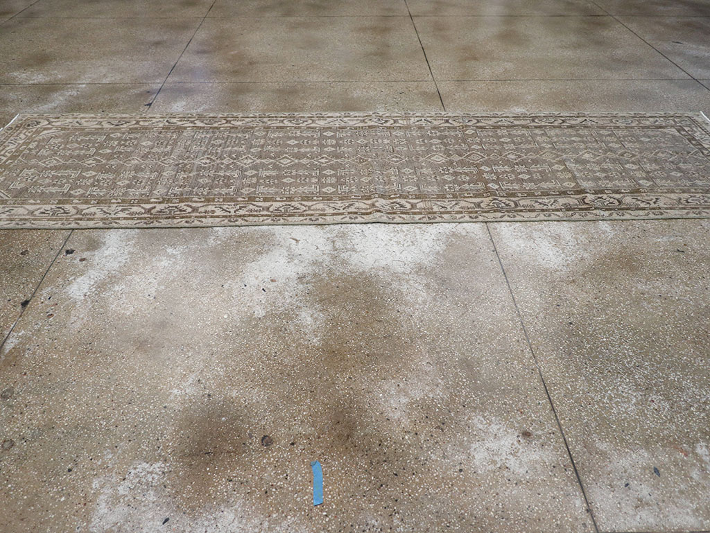 Vintage Persian Malayer Runner (Pair: 1 of 2), No.32672 - Staging