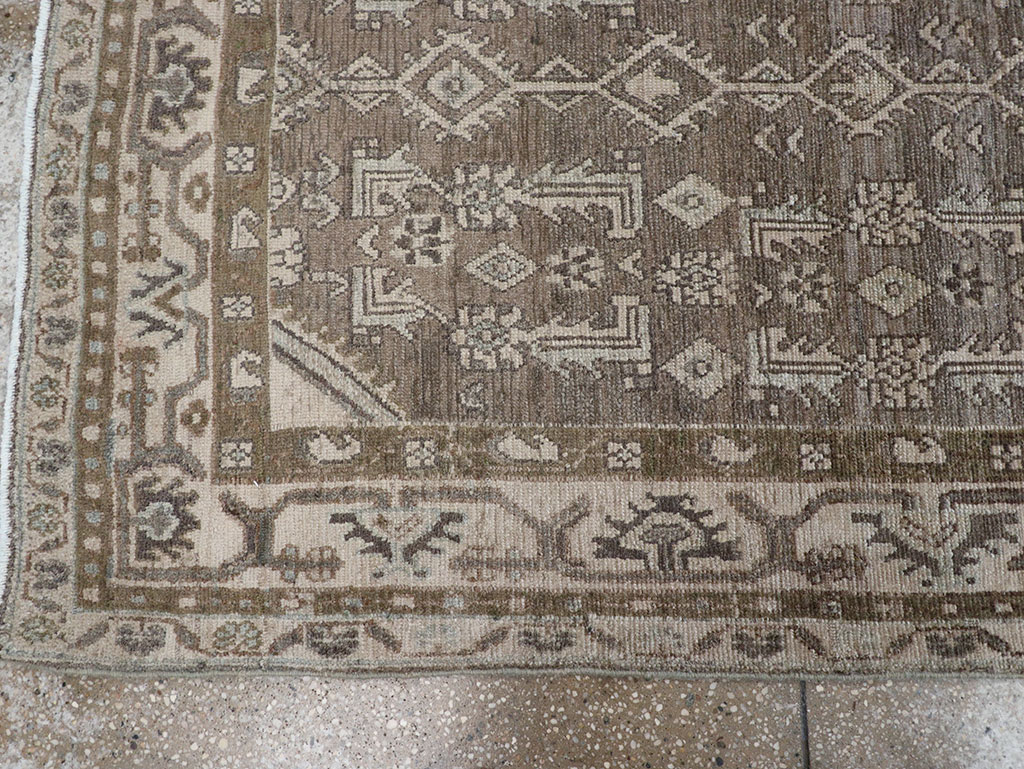 Vintage Persian Malayer Runner (Pair: 1 of 2), No.32672 - Staging