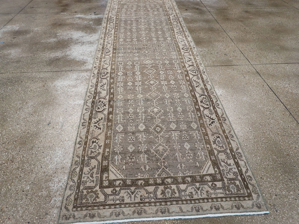 Vintage Persian Malayer Runner (Pair: 1 of 2), No.32672 - Staging