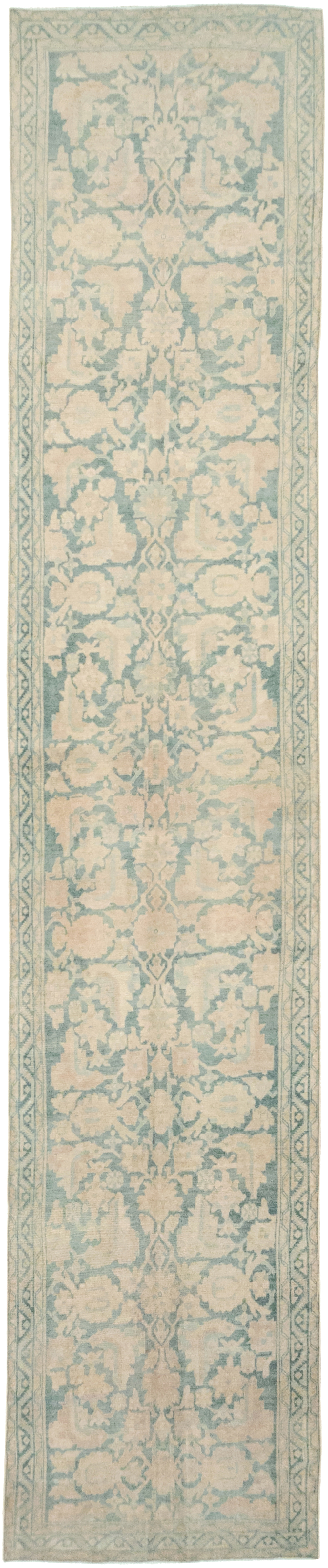 Vintage Persian Malayer Long Runner (Pair: 1 of 2), No.32673 - Staging