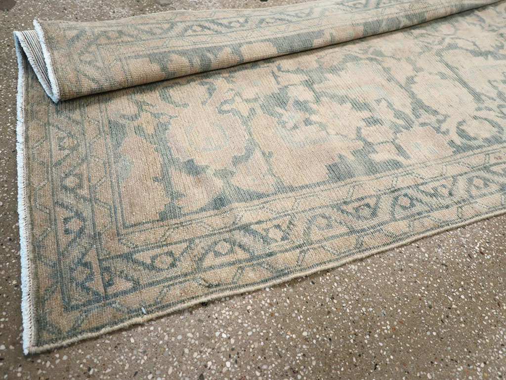 Vintage Persian Malayer Long Runner (Pair: 1 of 2), No.32673 - Staging