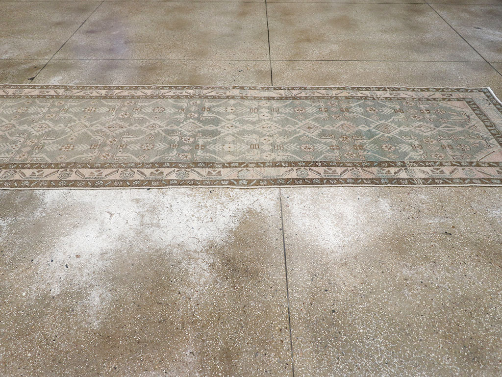 Vintage Persian Malayer Runner, No.32674 - Staging