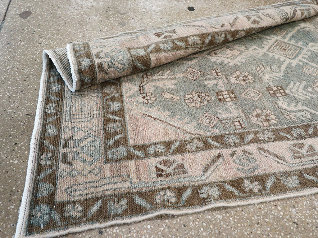Vintage Persian Malayer Runner, No.32674 - Staging