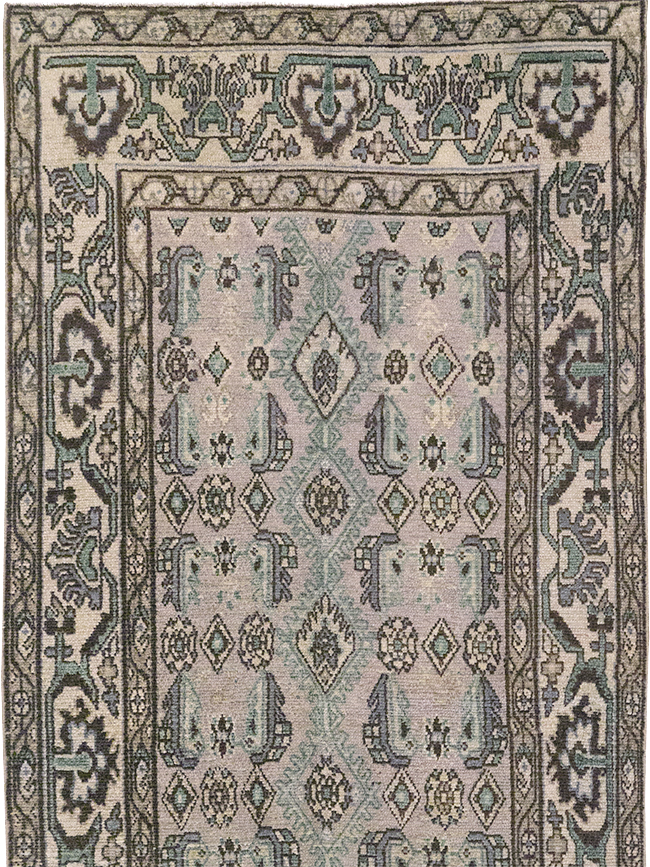 Vintage Persian Malayer Runner, No.32675 - Staging
