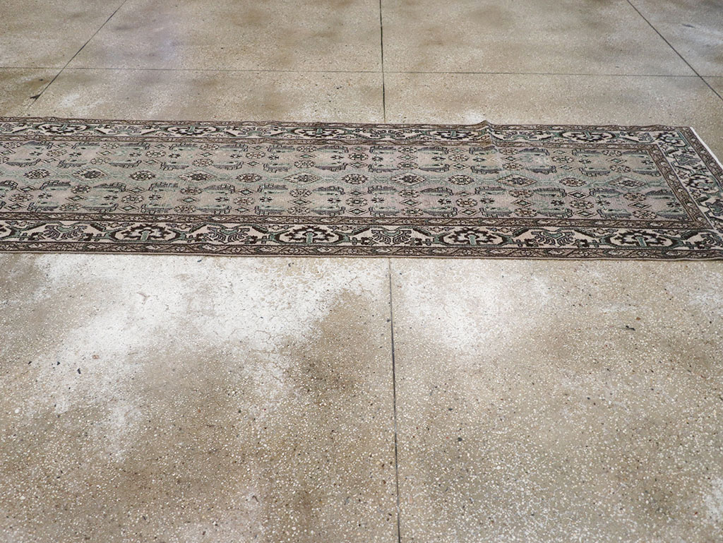Vintage Persian Malayer Runner, No.32675 - Staging