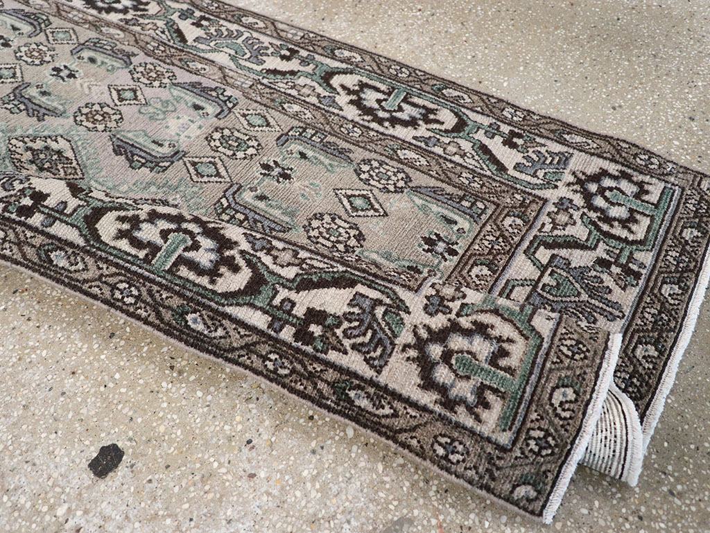 Vintage Persian Malayer Runner, No.32675 - Staging