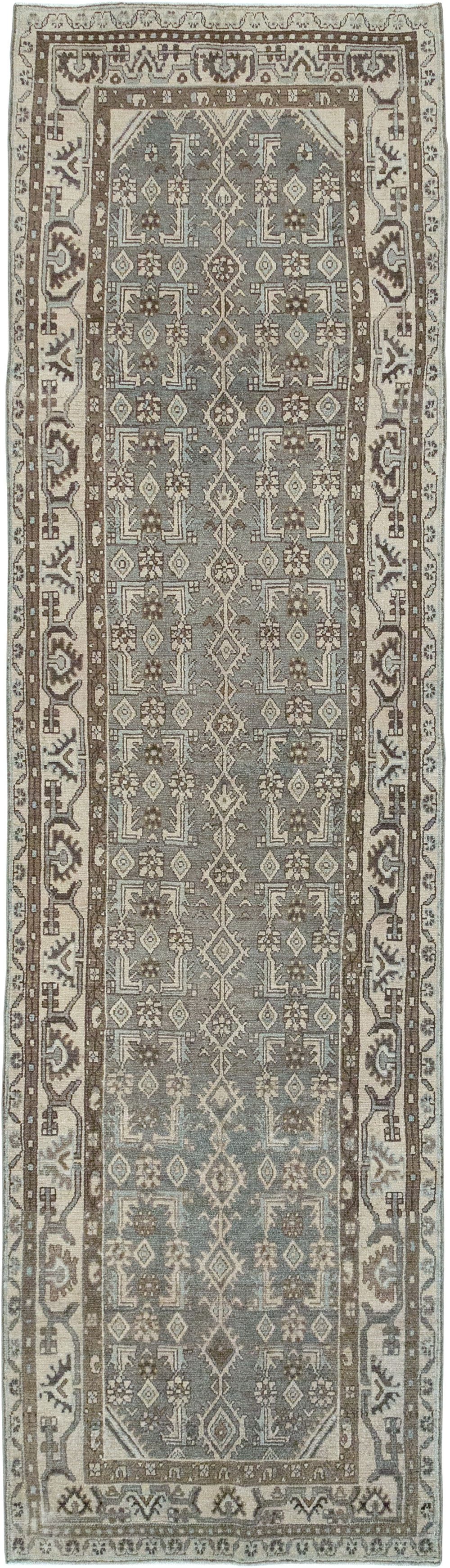 Vintage Persian Malayer Runner (Pair: 2 of 2), No.32677 - Staging