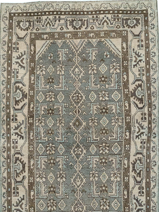 Vintage Persian Malayer Runner (Pair: 2 of 2), No.32677 - Staging