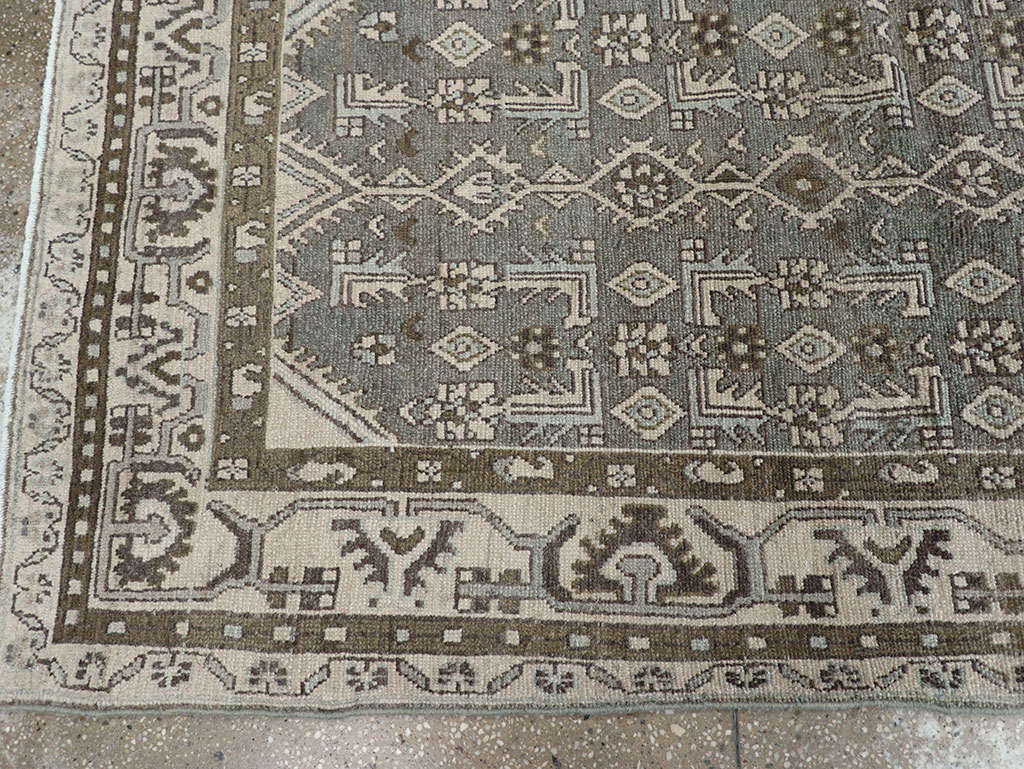 Vintage Persian Malayer Runner (Pair: 2 of 2), No.32677 - Staging
