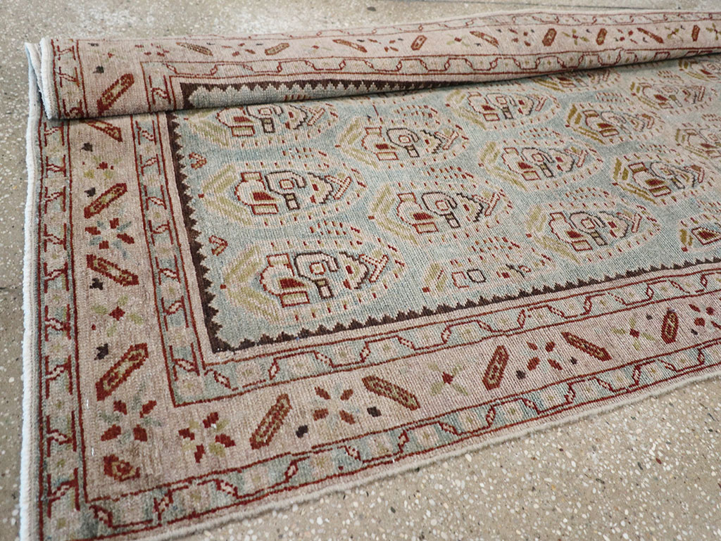 Vintage Persian Malayer Long Runner, No.32678 - Staging