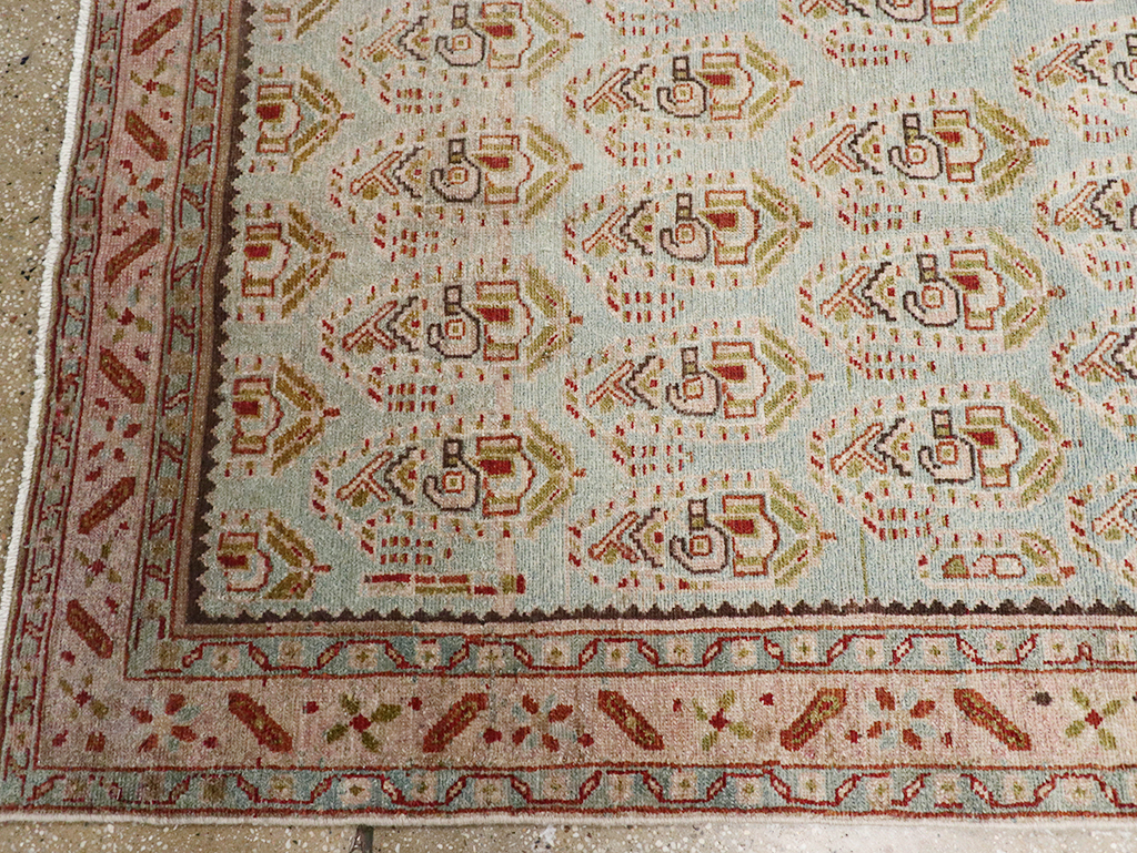Vintage Persian Malayer Long Runner, No.32679 - Staging