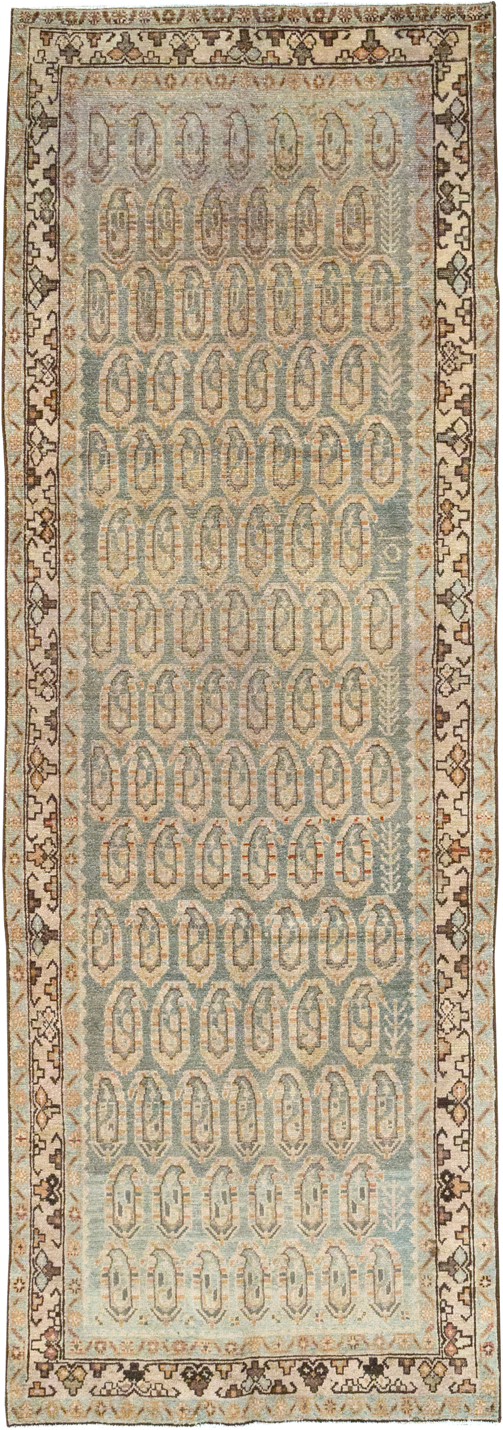 Vintage Persian Malayer Runner, No.32680 - Staging