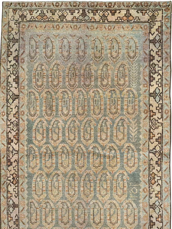 Vintage Persian Malayer Runner, No.32680 - Staging