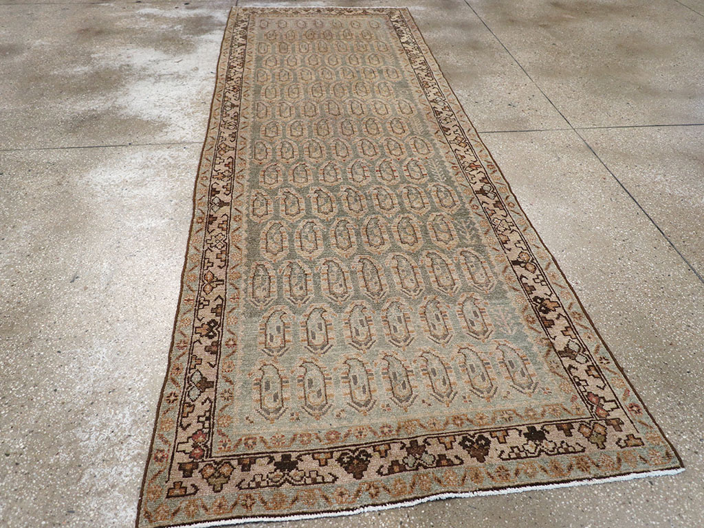 Vintage Persian Malayer Runner, No.32680 - Staging
