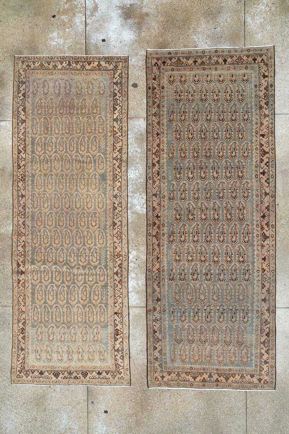 Vintage Persian Malayer Runner, No.32680 - Staging