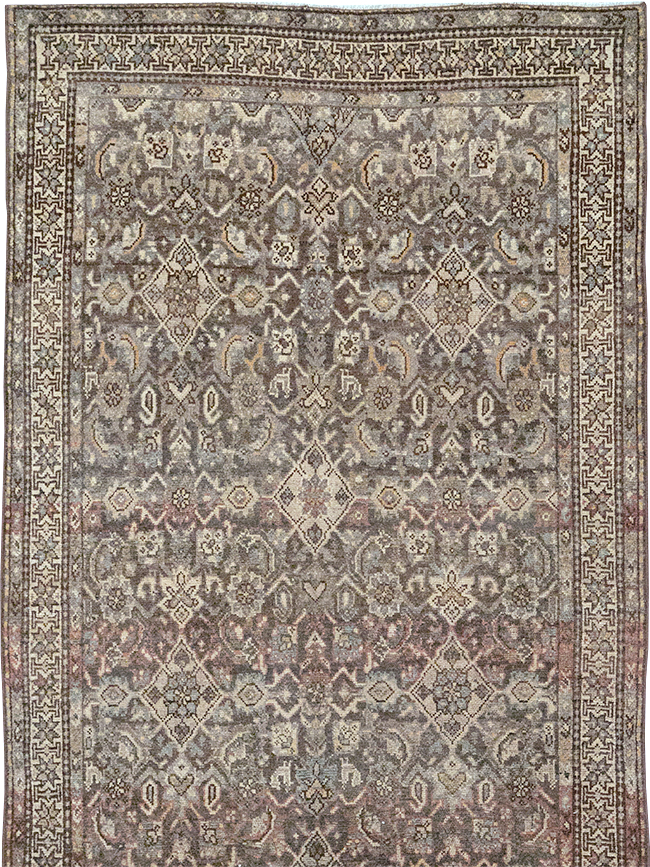 Antique Persian Kurd Runner, No.32681 - Staging
