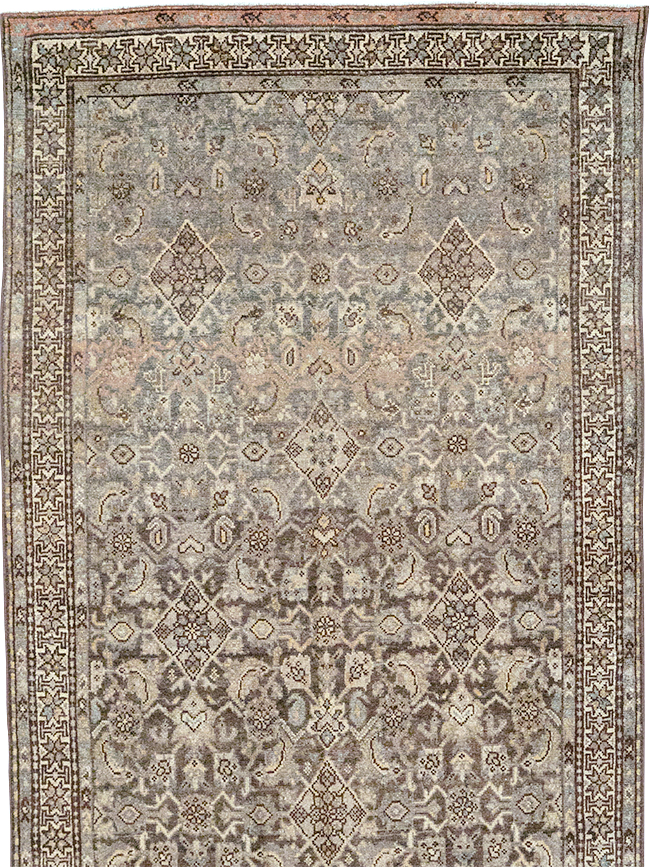 Antique Persian Kurd Runner, No.32681 - Staging