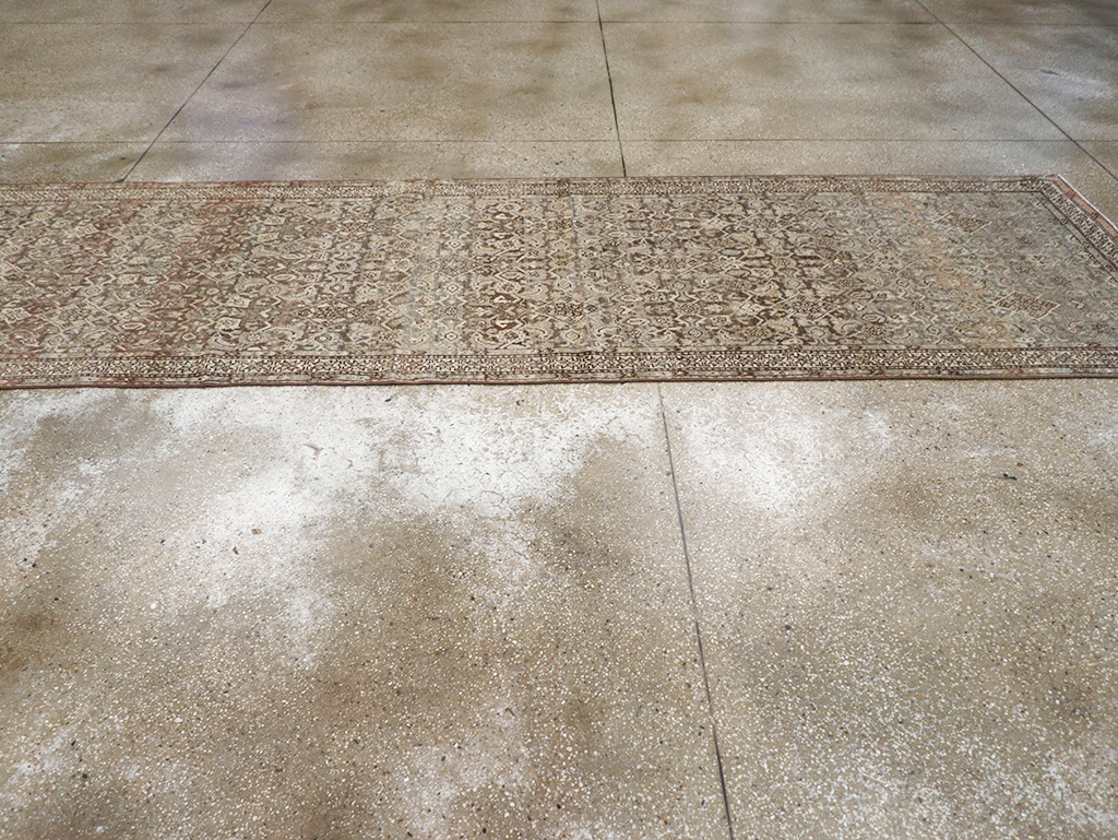 Antique Persian Kurd Runner, No.32681 - Staging