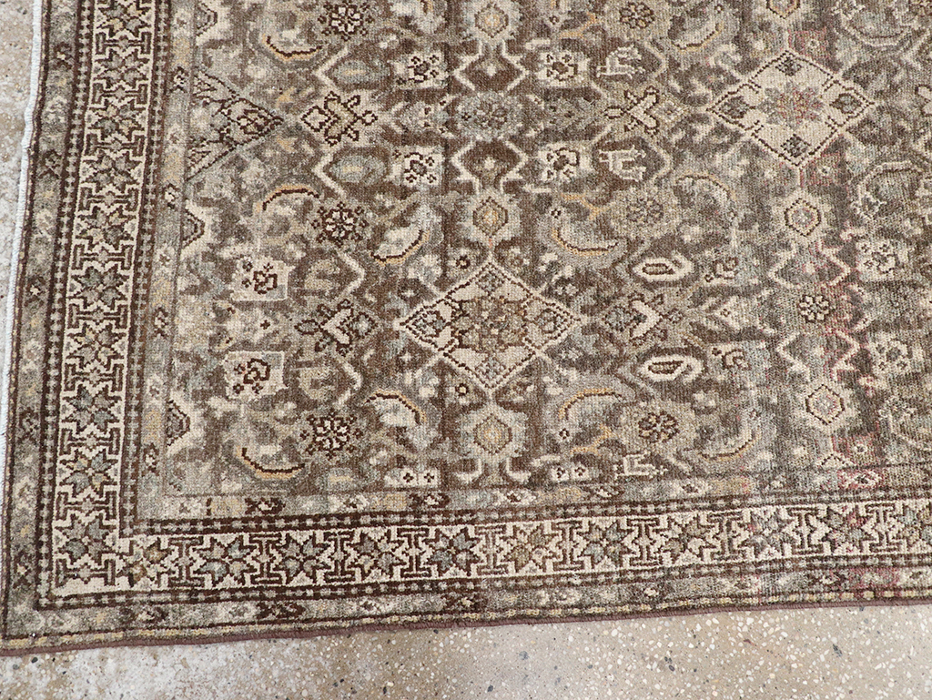 Antique Persian Kurd Runner, No.32681 - Staging