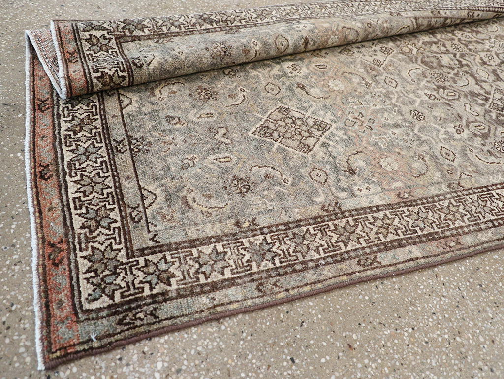 Antique Persian Kurd Runner, No.32681 - Staging