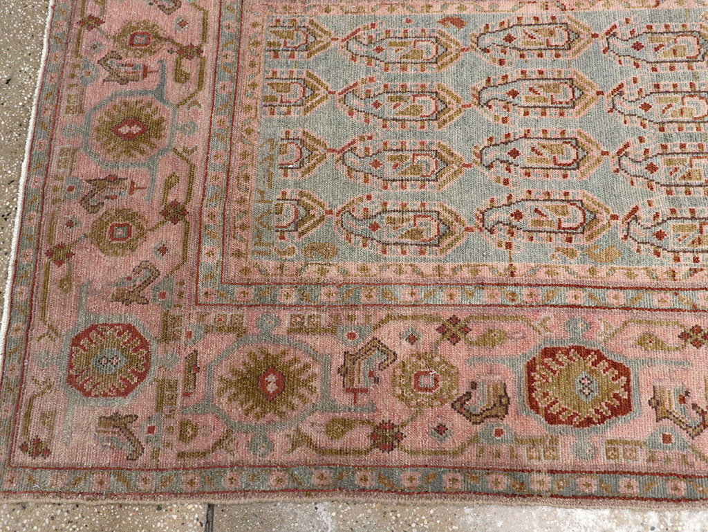 Vintage Persian Malayer Long Runner, No.32684 - Staging