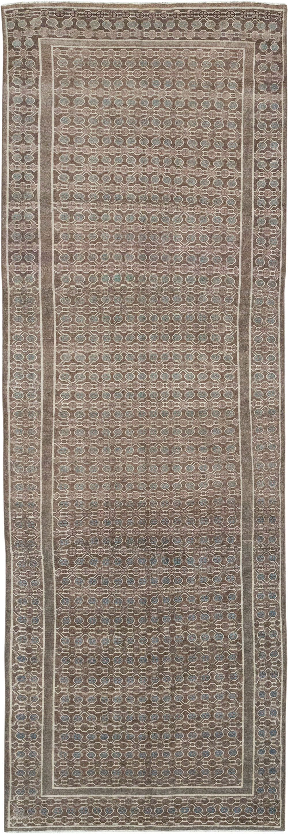 Vintage Persian Serab Runner, No.32685 - Staging