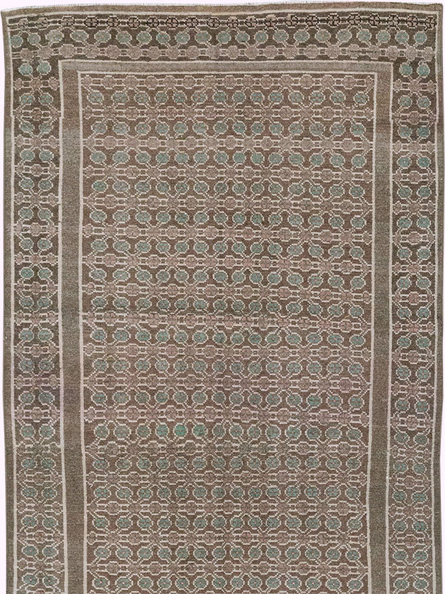 Vintage Persian Serab Runner, No.32685 - Staging