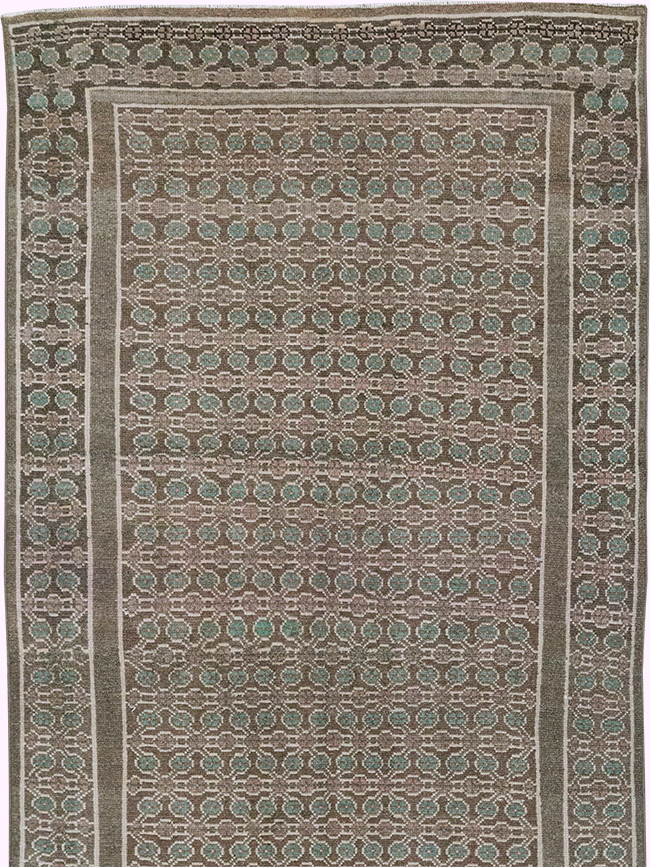 Vintage Persian Serab Runner, No.32685 - Staging