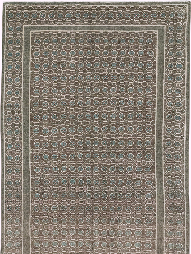 Vintage Persian Serab Runner, No.32685 - Staging