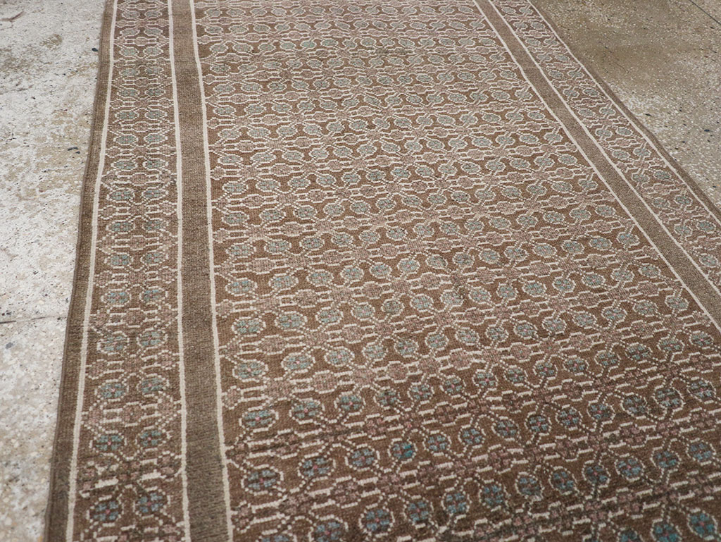 Vintage Persian Serab Runner, No.32685 - Staging