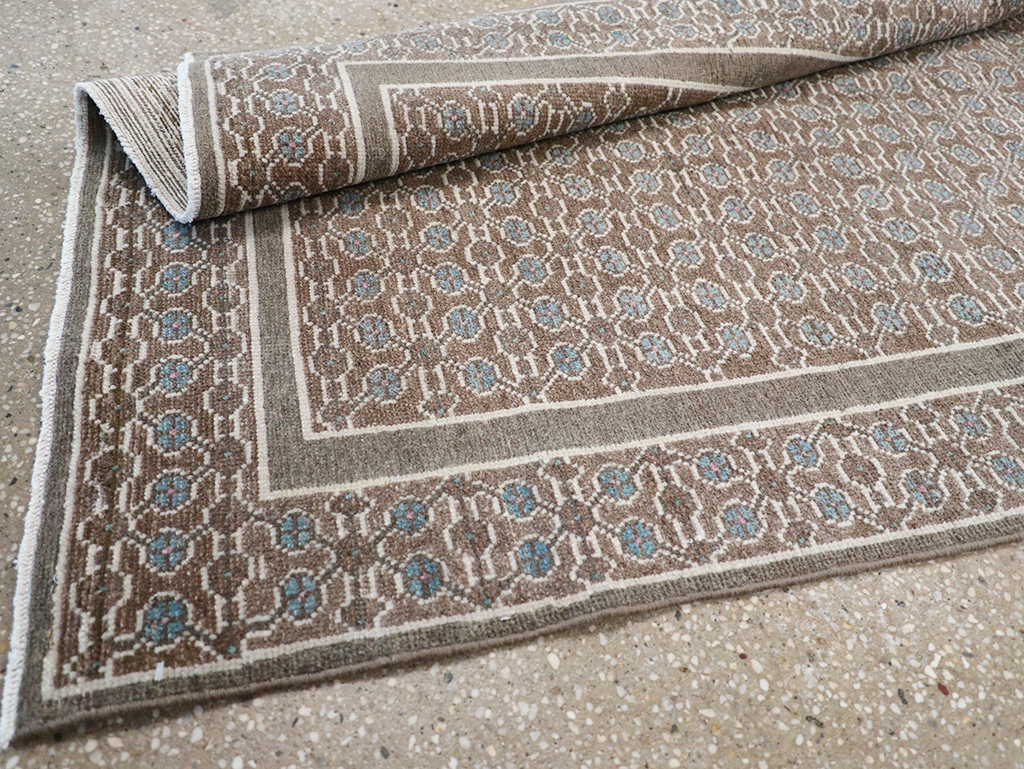 Vintage Persian Serab Runner, No.32685 - Staging