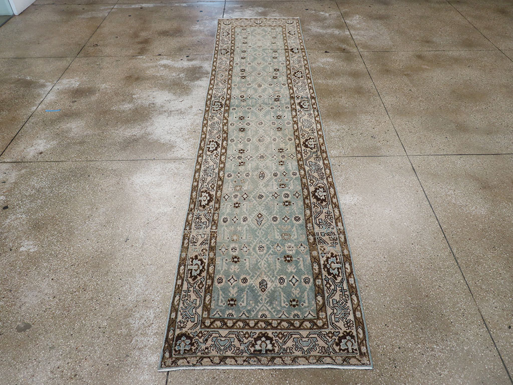 Vintage Persian Malayer Runner, No.32686 - Staging
