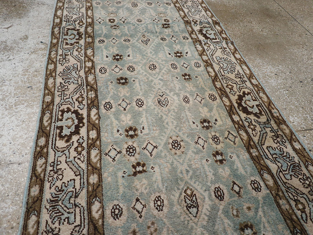 Vintage Persian Malayer Runner, No.32686 - Staging