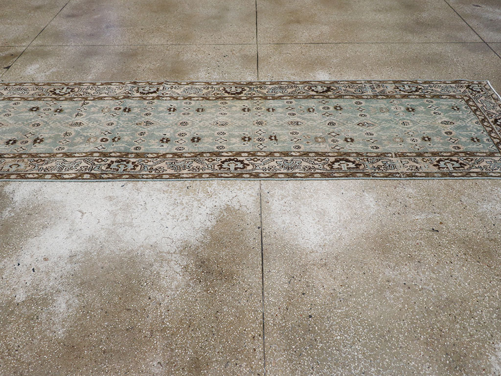 Vintage Persian Malayer Runner, No.32686 - Staging