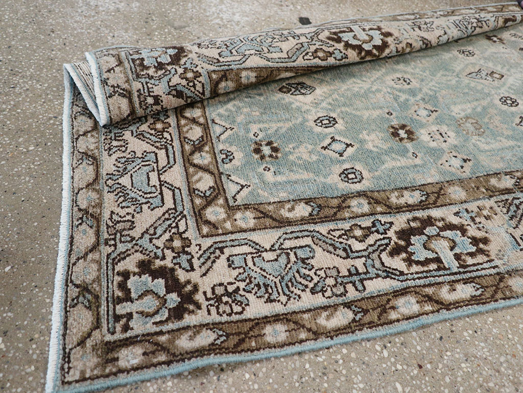 Vintage Persian Malayer Runner, No.32686 - Staging