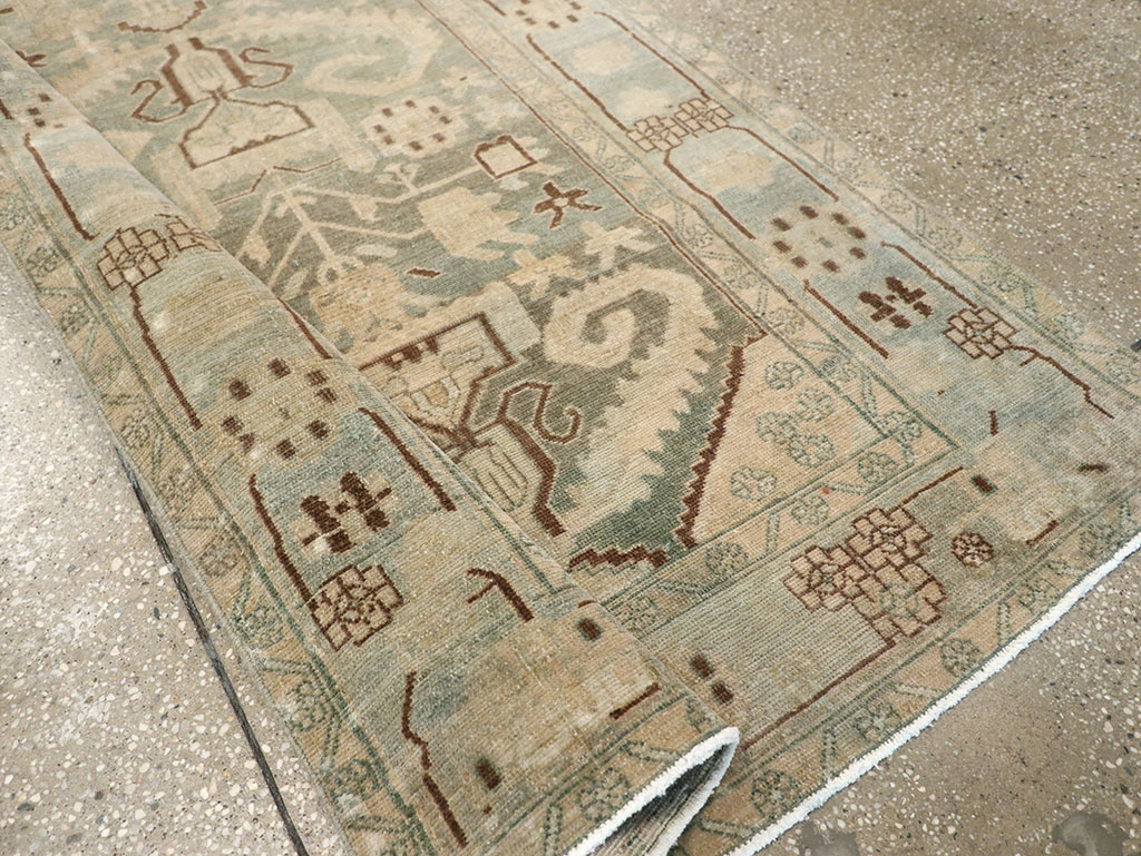 Vintage Persian Malayer Long Runner, No.32687 - Staging