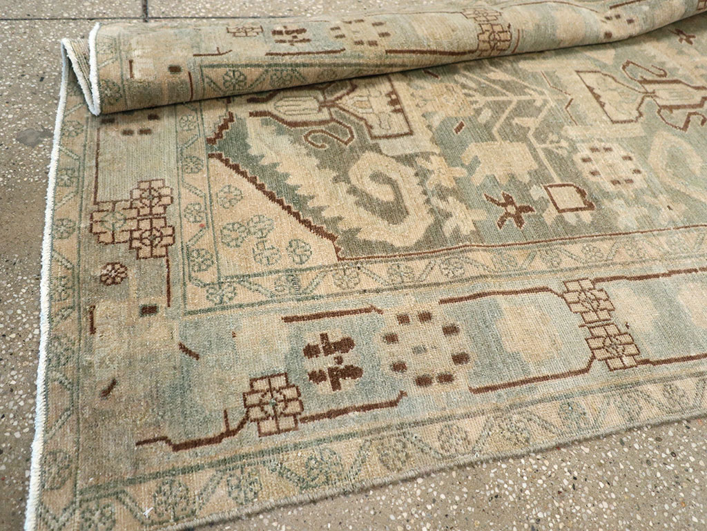 Vintage Persian Malayer Long Runner, No.32687 - Staging