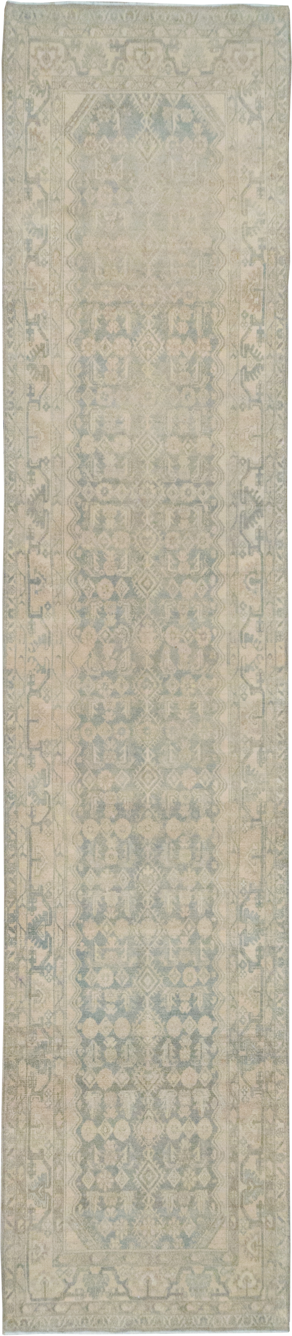 Vintage Persian Malayer Long Runner, No.32688 - Staging