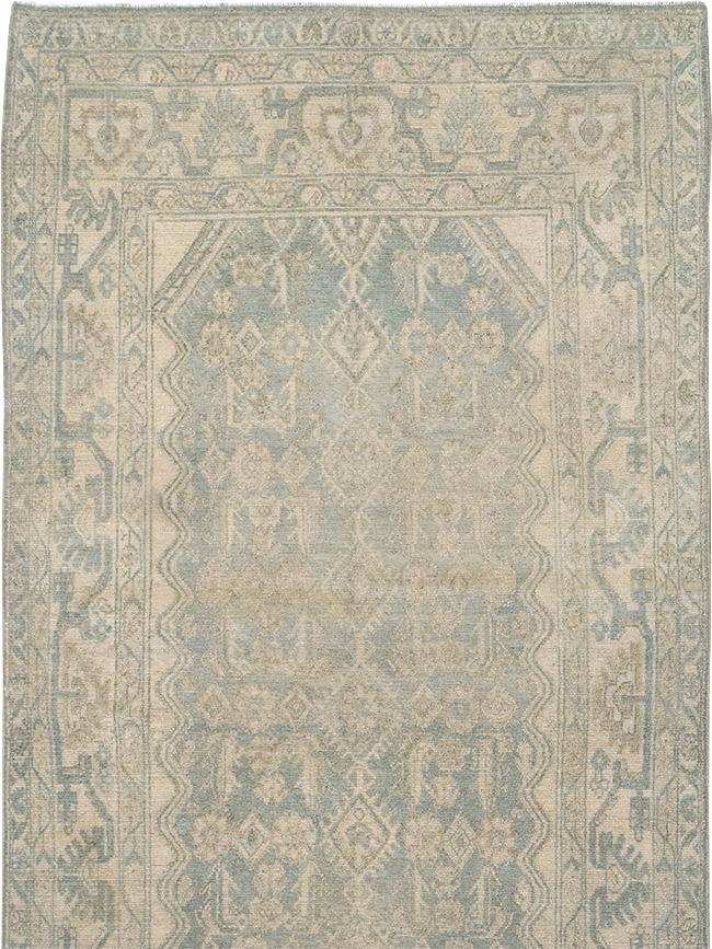 Vintage Persian Malayer Long Runner, No.32688 - Staging