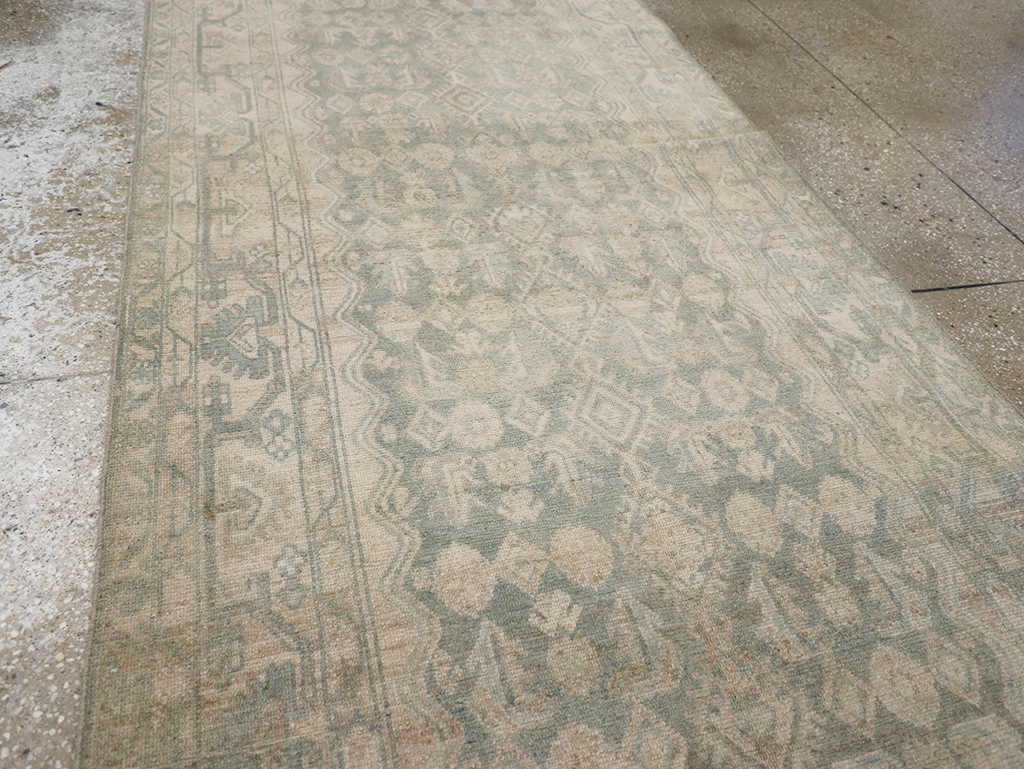 Vintage Persian Malayer Long Runner, No.32688 - Staging