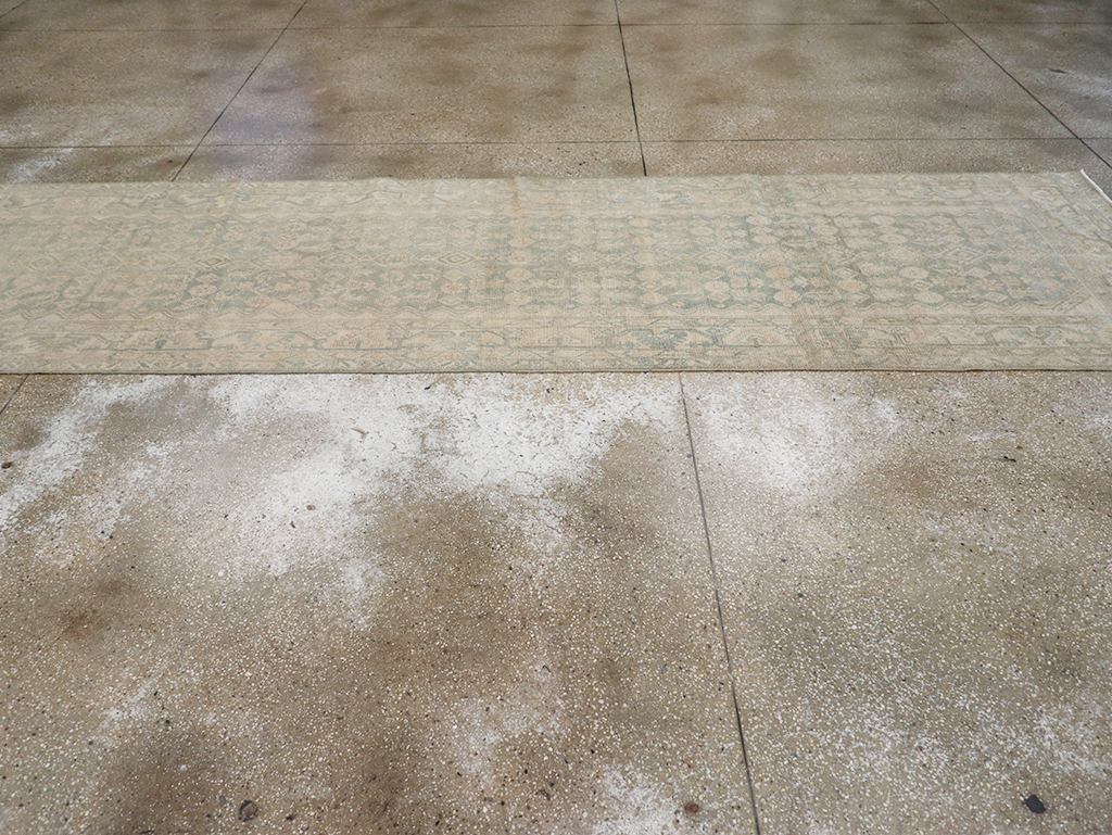 Vintage Persian Malayer Long Runner, No.32688 - Staging