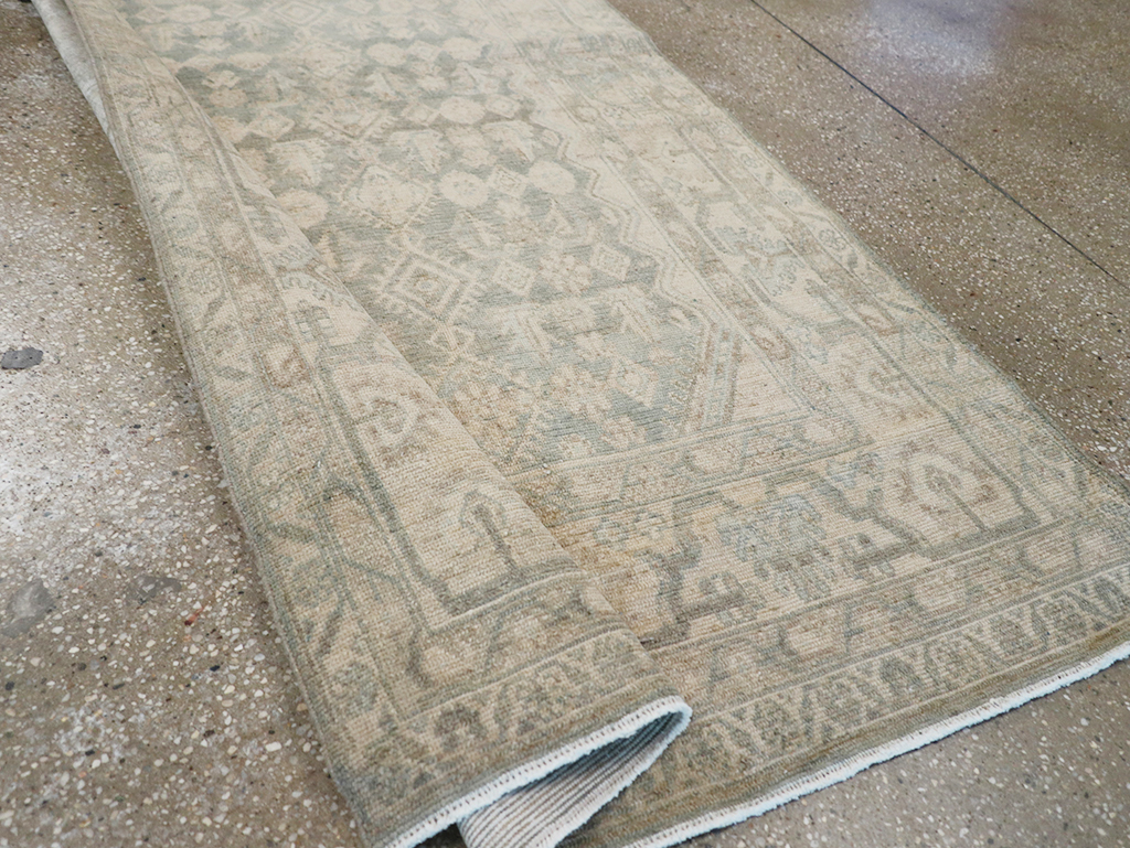Vintage Persian Malayer Long Runner, No.32688 - Staging